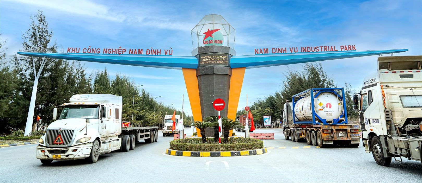 Nam Dinh Vu industrial park developed by Sao Do Group 